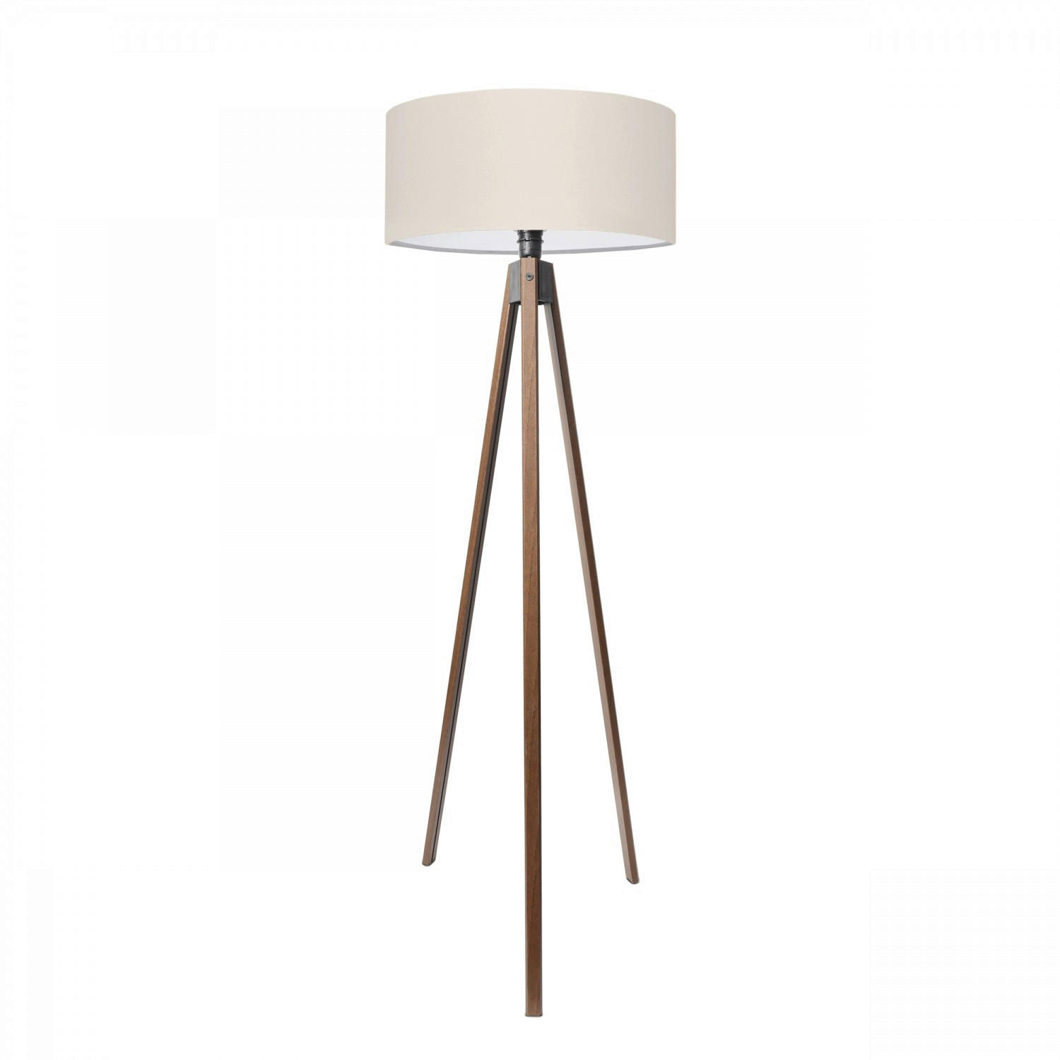 Opviq Stehleuchte creme Stoff B/H/T/L/D: ca. 38x200x38x38x38 cm E27 1 Brennstellen AYD - creme (38,00/38,00/200,00cm) - Opviq