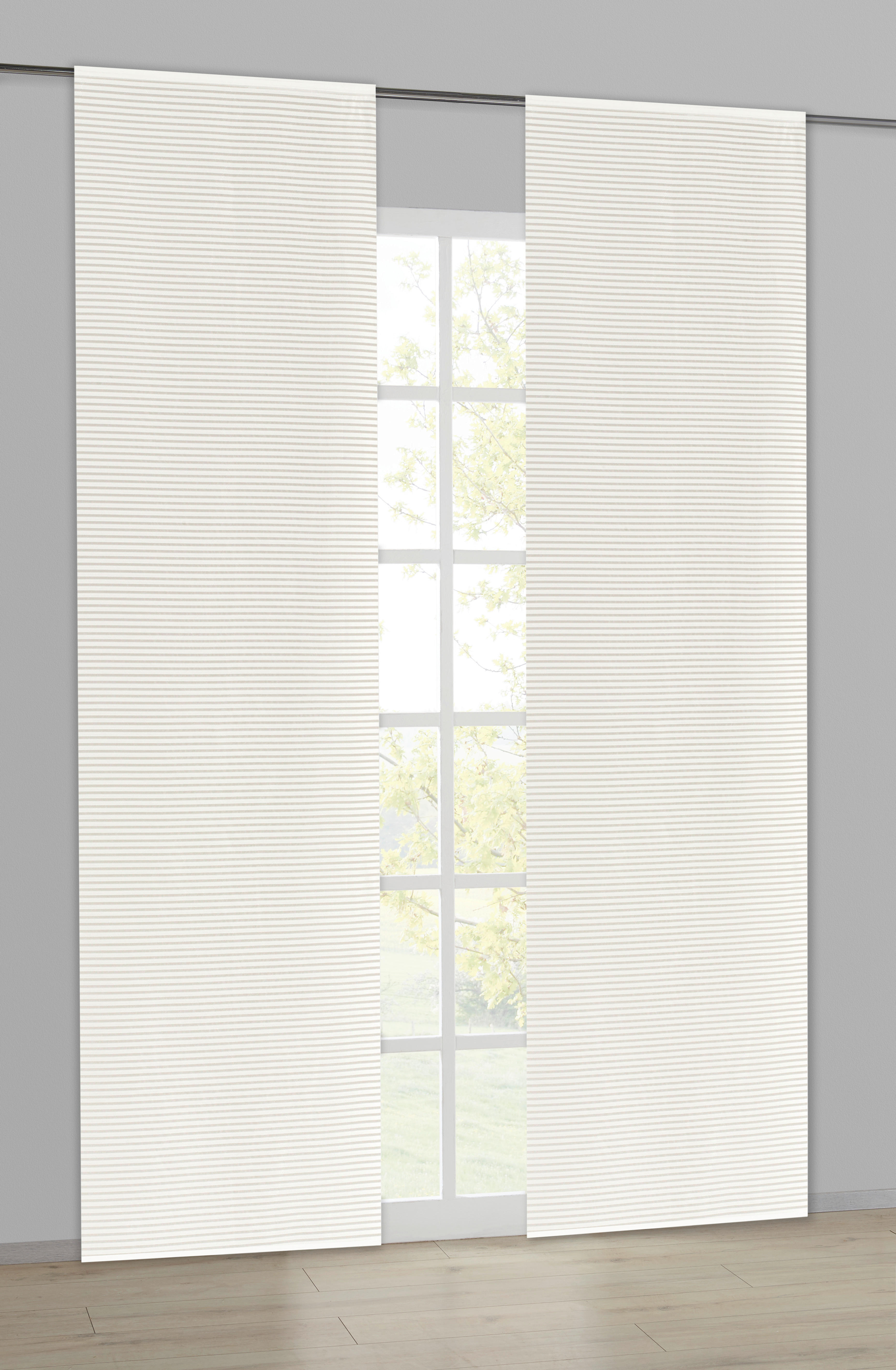 Schiebevorhang Gaia offwhite B/L: ca. 60x245 cm Gaia - offwhite (60,00/245,00cm)