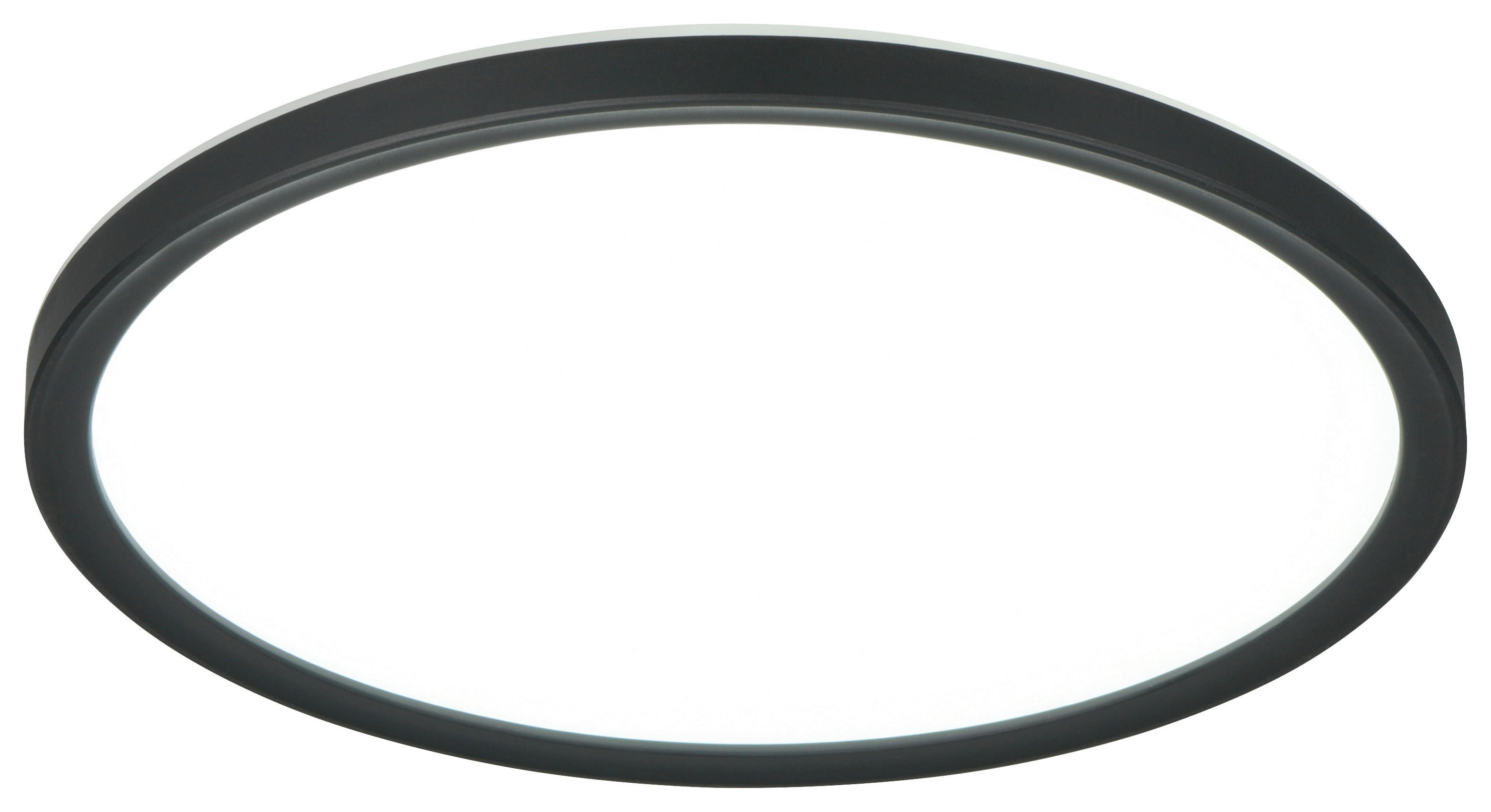 Reality Leuchten LED-Deckenleuchte schwarz Kunststoff B/H: ca. 29x3 cm LED-Deckenleuchte_Joko - schwarz (29,00/3,00cm) - Reality Leuchten