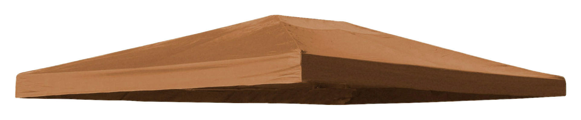 Grasekamp Ersatzdach für Pavillon Blätter terracotta Polyester-Mischgewebe B/L: ca. 300x400 cm Blätter - terracotta (300,00/400,00cm)