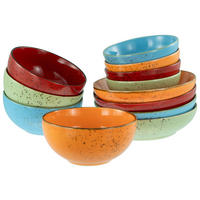 CreaTable Schüsselset Nature Collection mehrfarbig Steinzeug Nature Collection - mehrfarbig - CreaTable