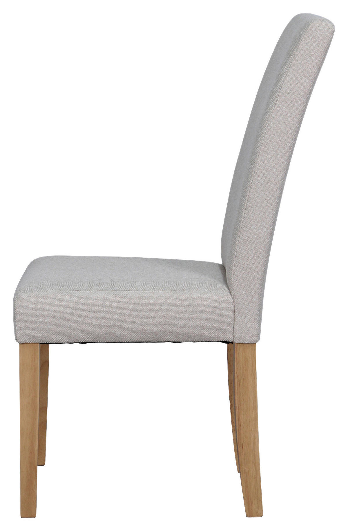 Stuhl ELIAS natur taupe Webstoff B/H/T: ca. 47x99,5x60 cm ELIAS - natur/taupe (47,00/99,50/60,00cm) - byLIVING