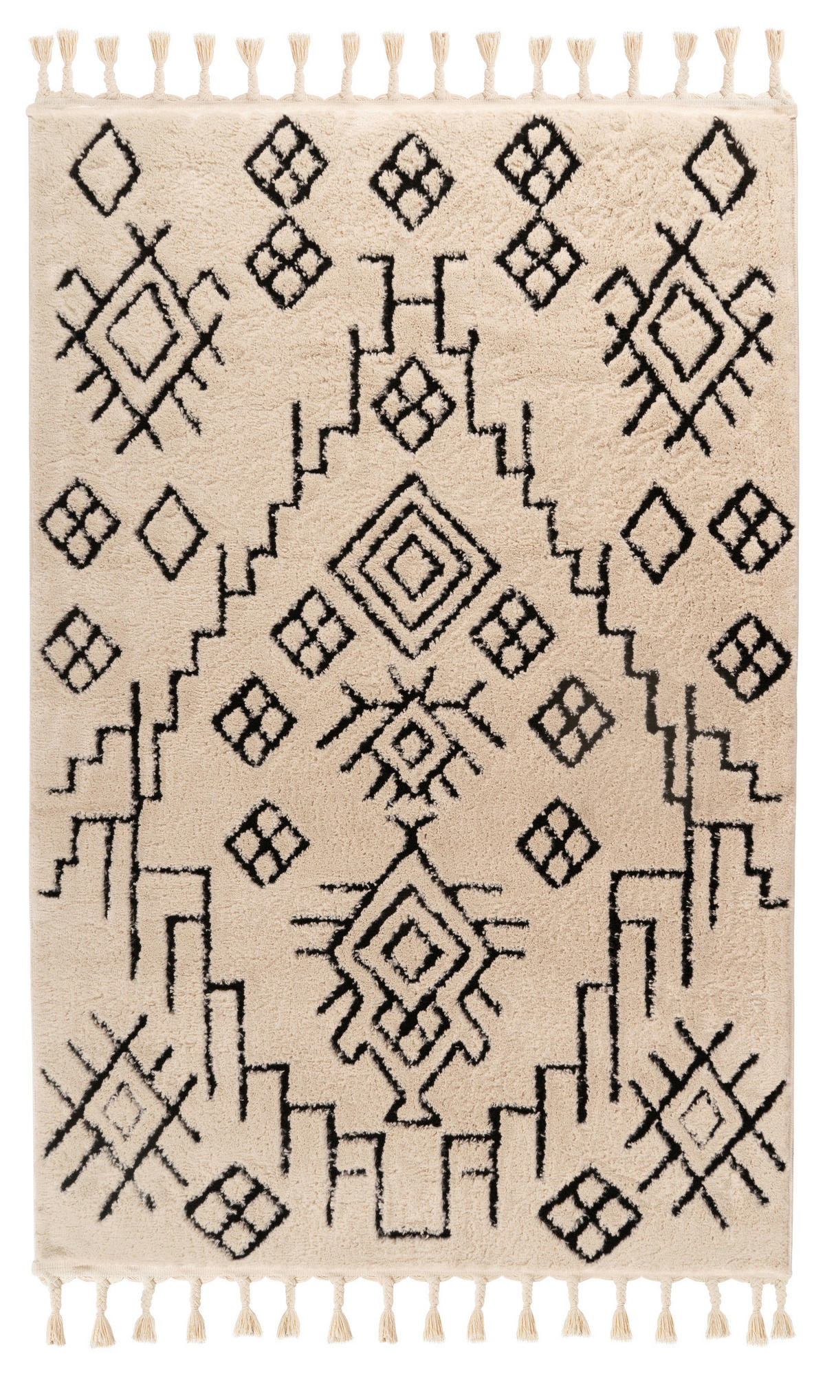 360Living Teppich Lovis weiß B/L: ca. 160x230 cm Lovis - weiß (160,00/230,00cm) - 360Living