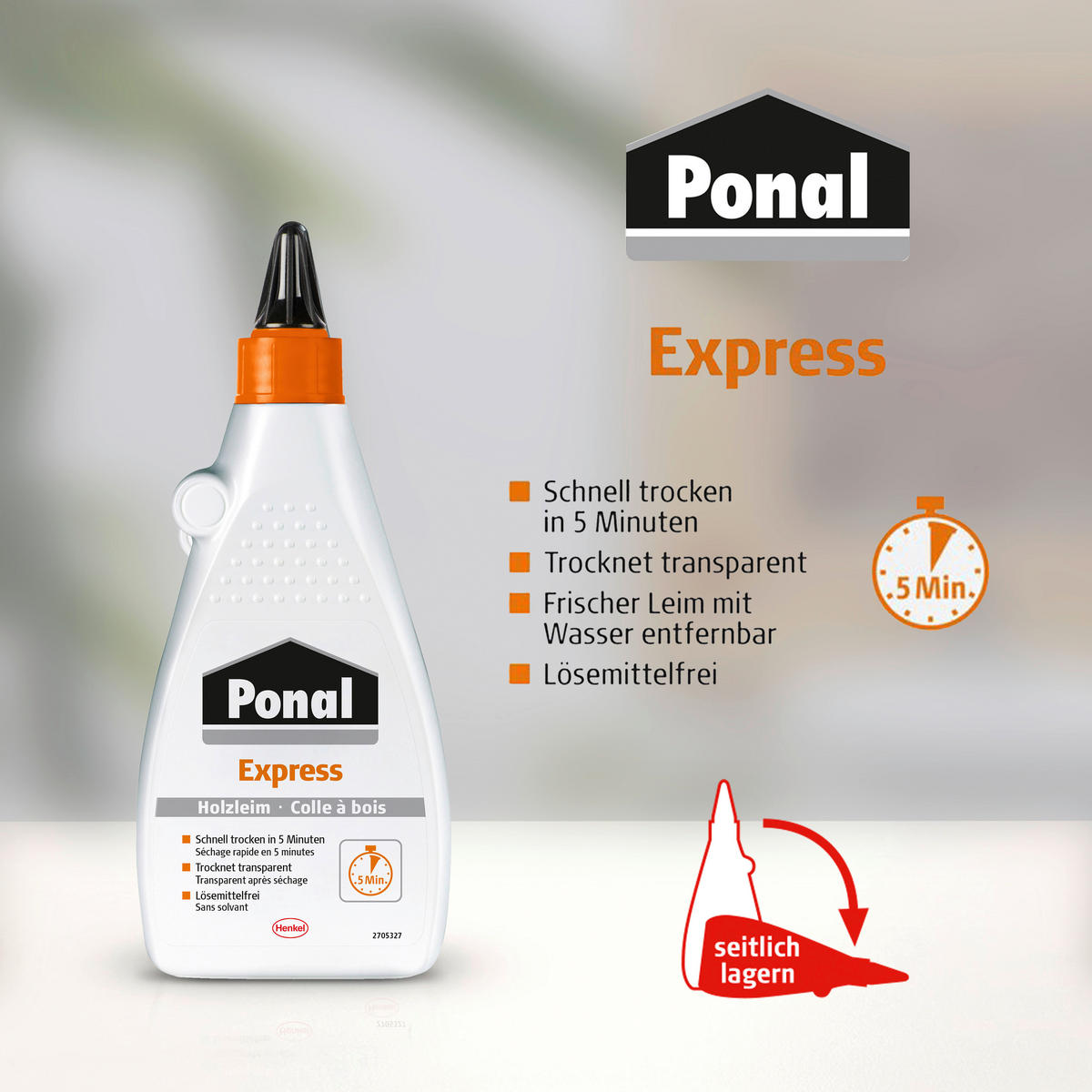 Ponal Holzleim Express ca. 120 g Express - Ponal
