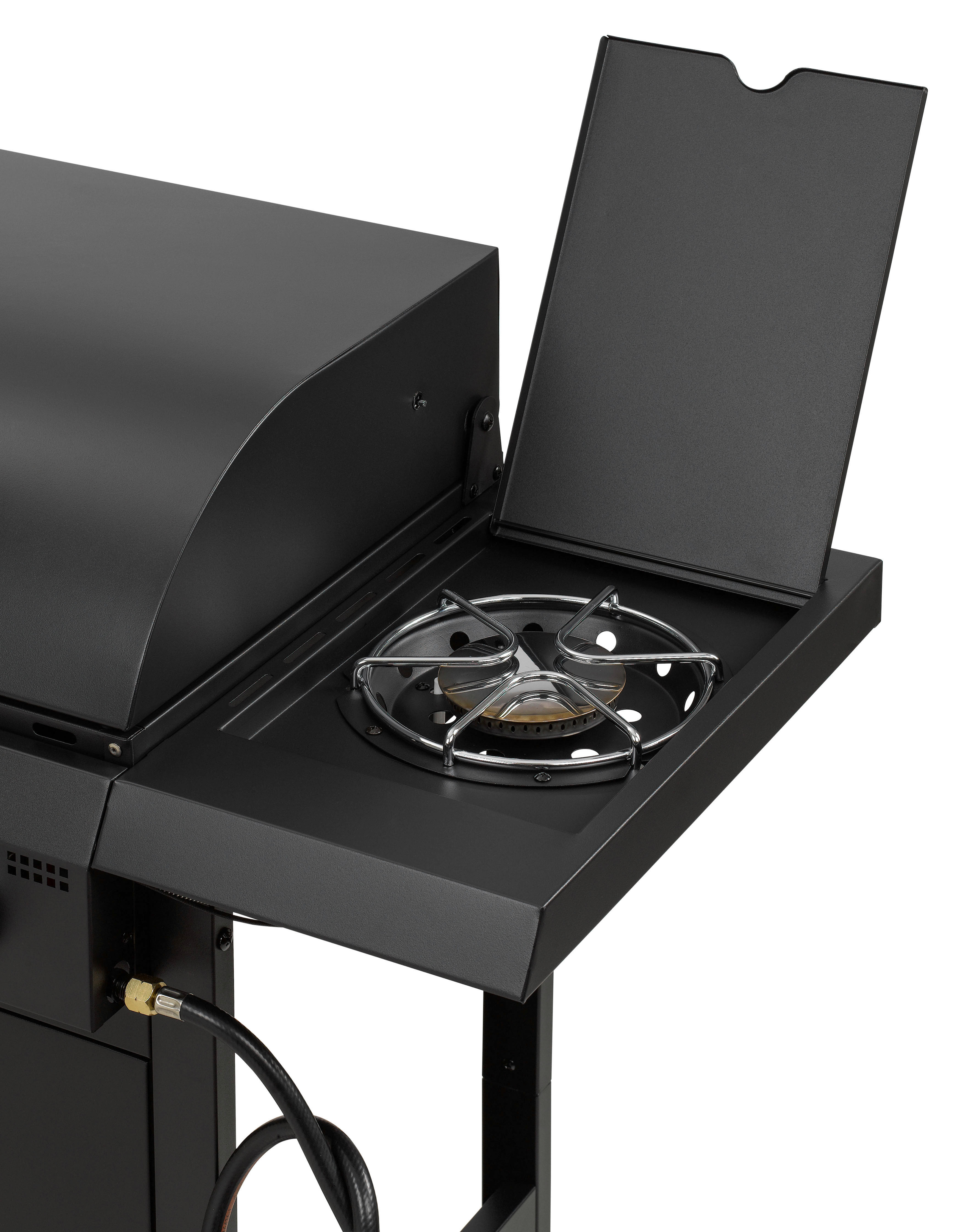 tepro Gasgrill Stahl B/H/L: ca. 53x95x108 cm Gasgrill_Tulsa_4+1 - schwarz (108,00/53,00/95,00cm) - tepro