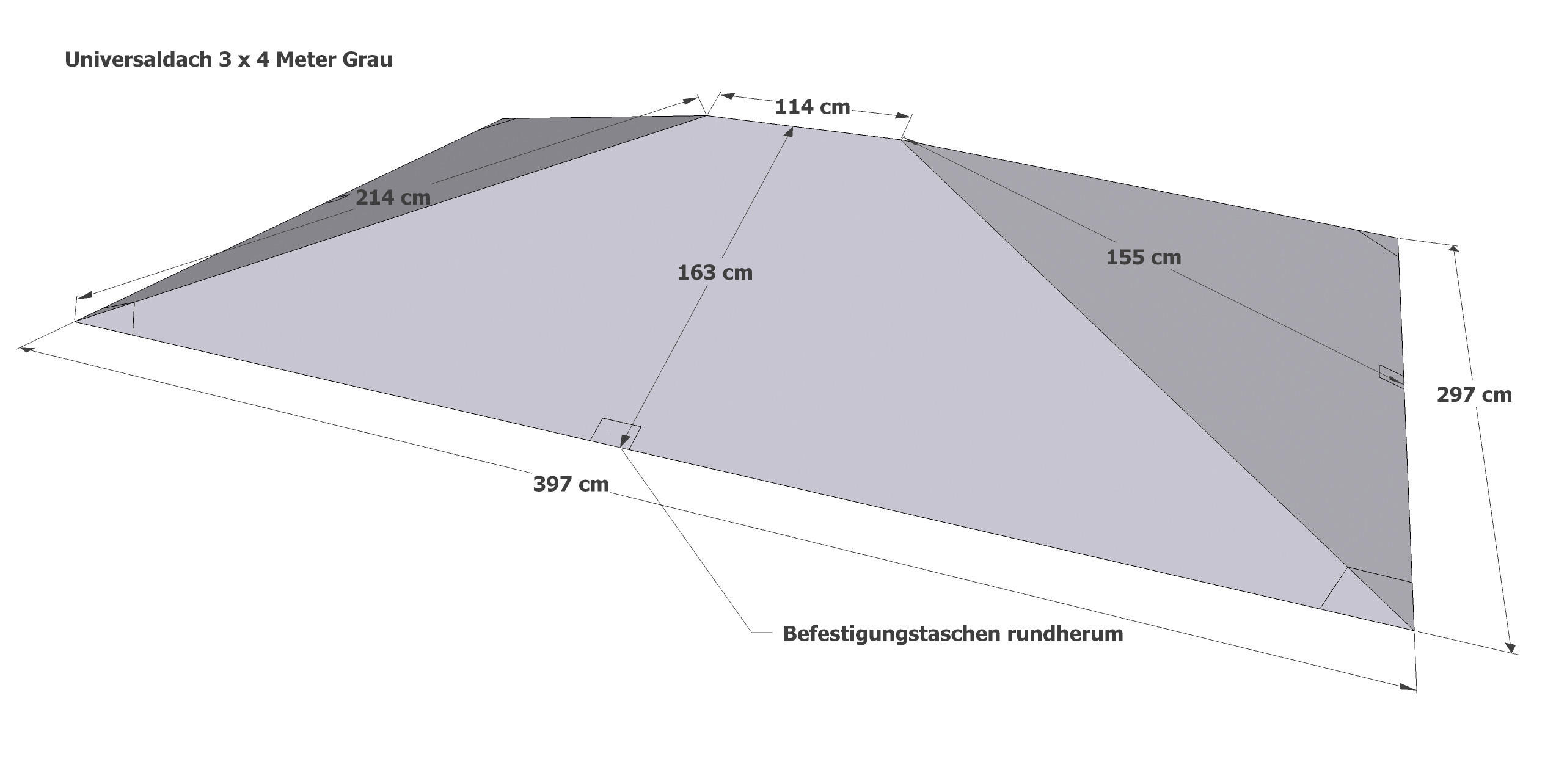 Grasekamp Ersatzdach für Pavillon Antik...