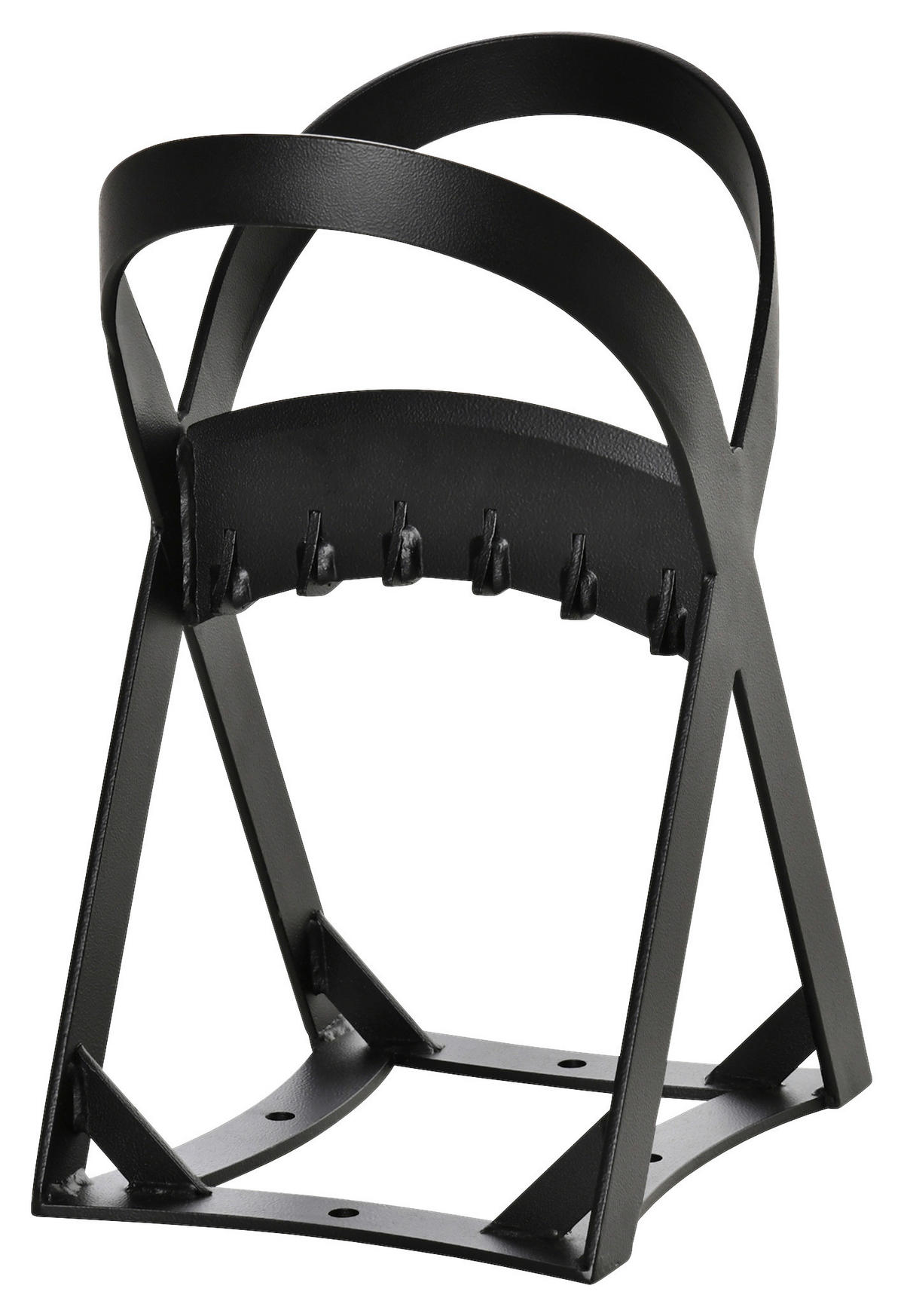 Outsunny Holzspalter mit Stahlrahmen schwarz B/H/L: ca. 20,8x37,4x24,4 cm Holzspalter_mit_Stahlrahmen - schwarz (24,40/20,80/37,40cm) - Outsunny