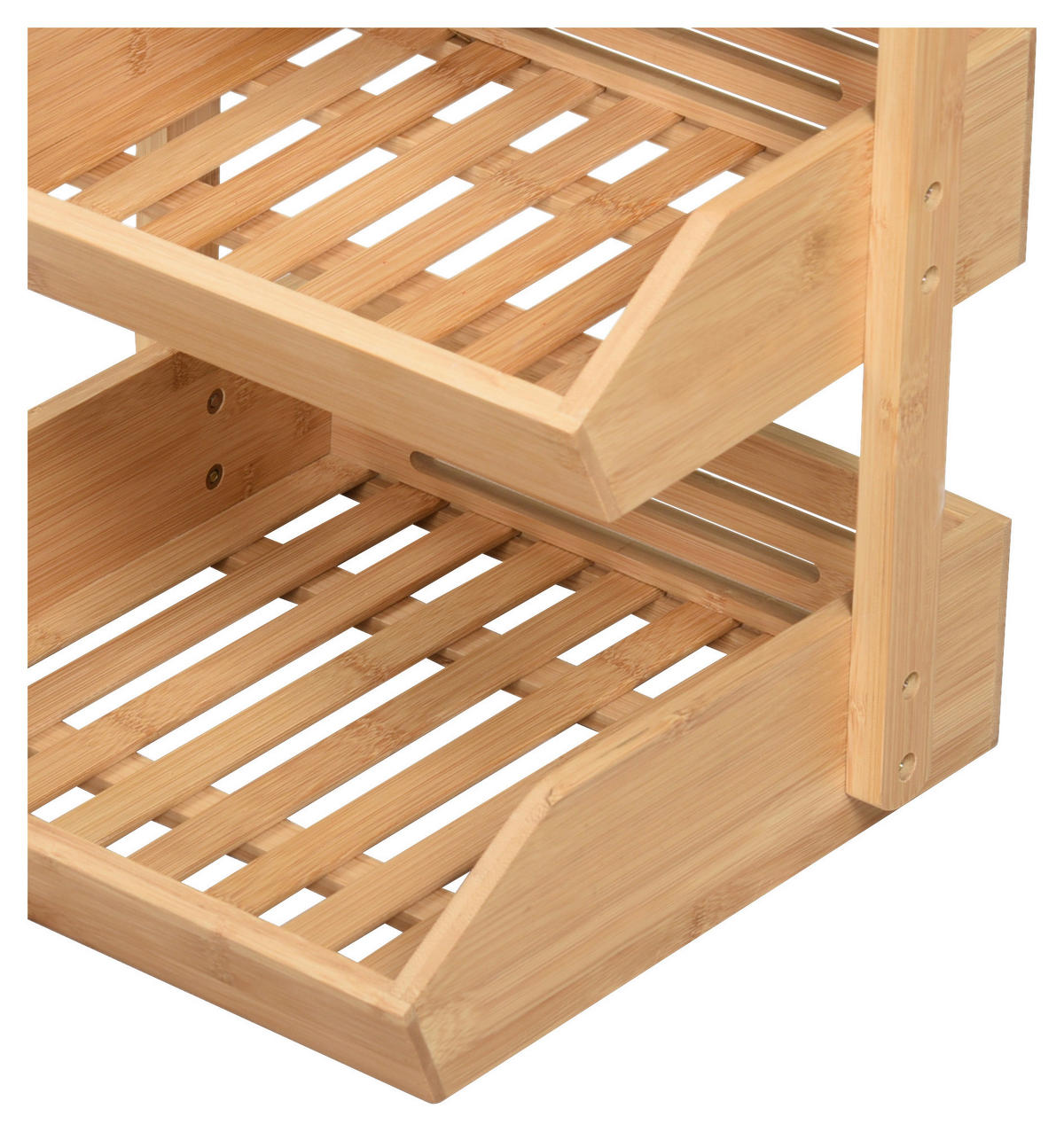 POCOline Etagere natur Bambus B/H/L: ca. 35x20x37,5 cm Etagere Bambus - natur (37,50/35,00/20,00cm) - POCOline