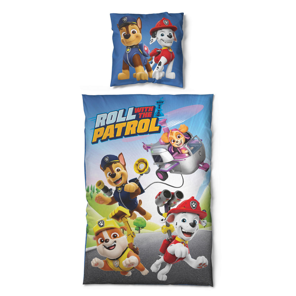 Microfaser Bettwäsche Bettwäsche_Microfaser_Paw_Patrol - multicolor (135,00/200,00cm) - Paw Patrol