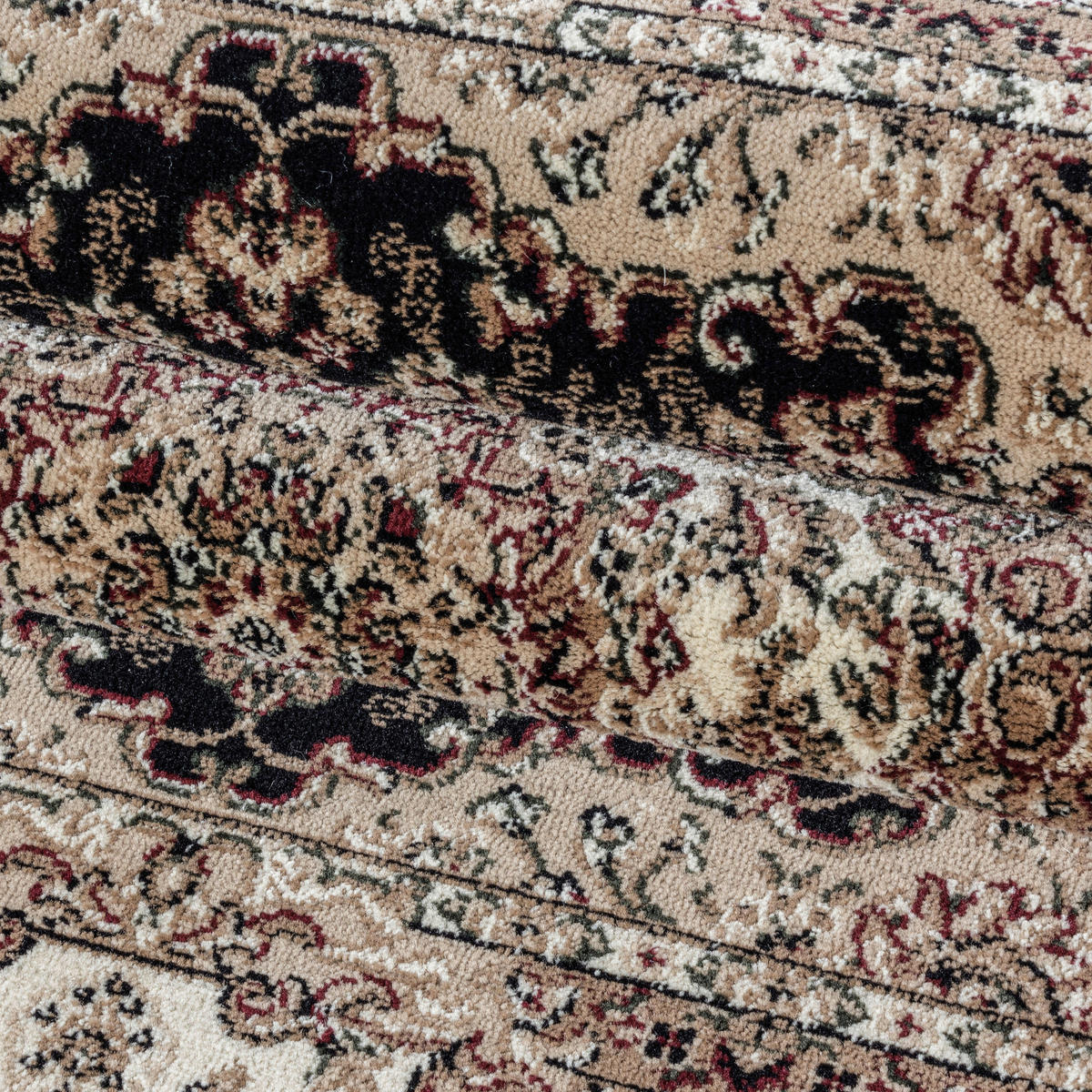 Ayyildiz Teppich KASHMIR schwarz B/L: ca. 120x170 cm KASHMIR - schwarz (120,00/170,00cm) - Ayyildiz