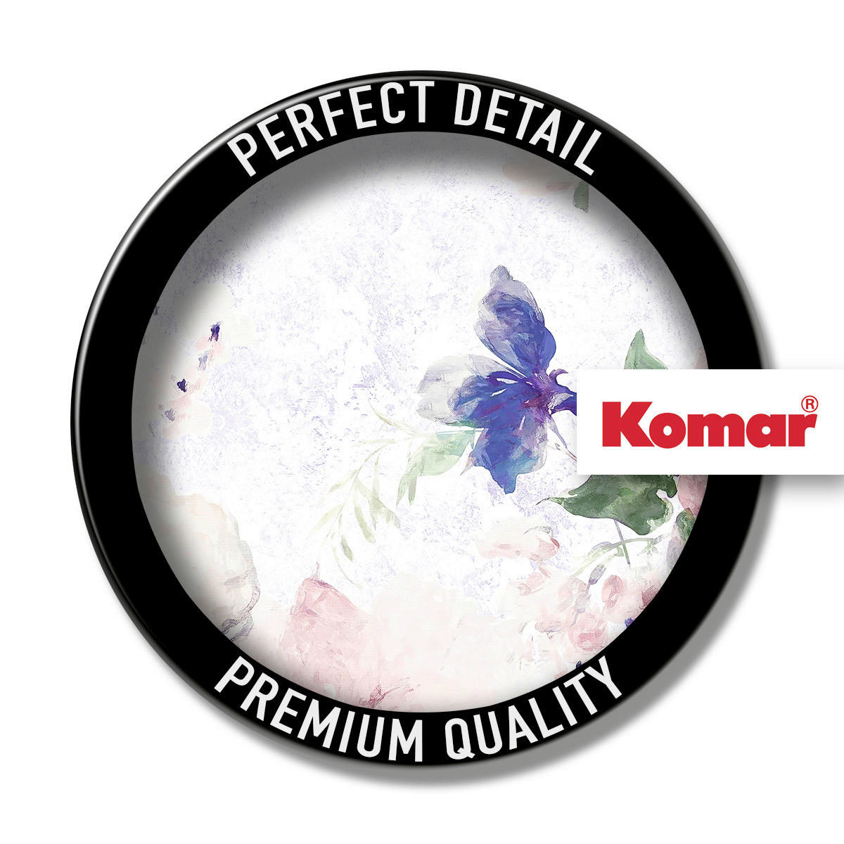 Komar Fototapete Poema Blumen B/L: ca. 300x250 cm Poema - (300,00/250,00cm) - Komar
