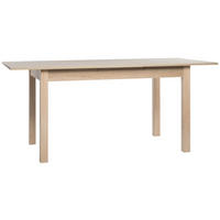 Esstisch Coburg Eiche Sonoma Optik schwarz B/T: ca. 140x80 cm Coburg - Eiche/schwarz (140,00/80,00cm)