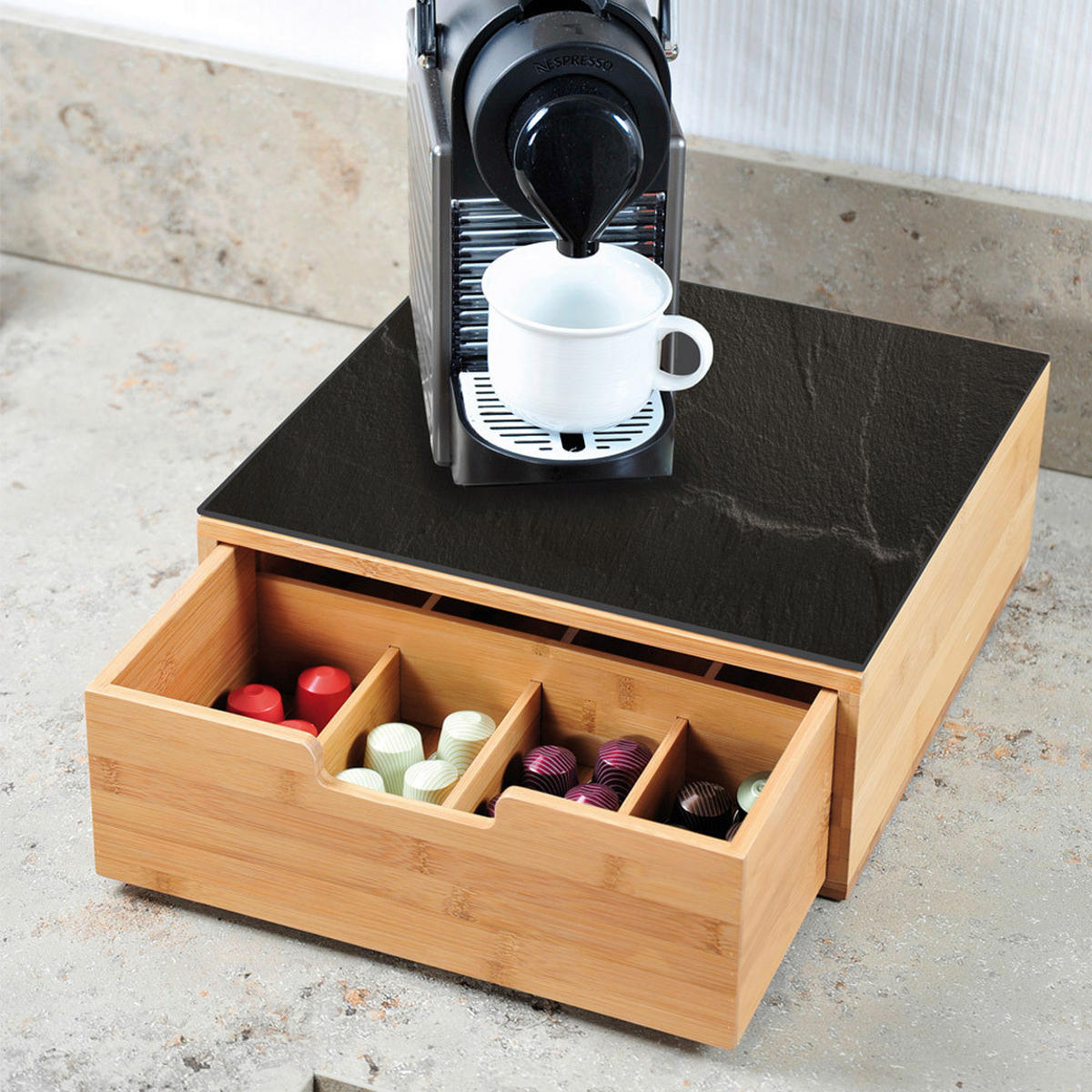 Kesper Box mit Schublade natur B/H/L: ca. 31x9,8x30 cm Box_mit_Schublade - natur (30,00/31,00/9,80cm) - Kesper