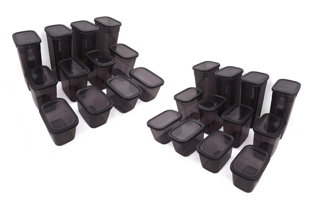 Hermia Concept Frischhaltebox-Set Marrakech anthrazit Marrakech - anthrazit - Hermia Concept
