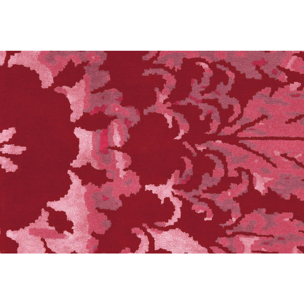 Thumbnail - Arte Espina Kurzflorteppich Satin 8061 rot B/L: ca. 170x240 cm