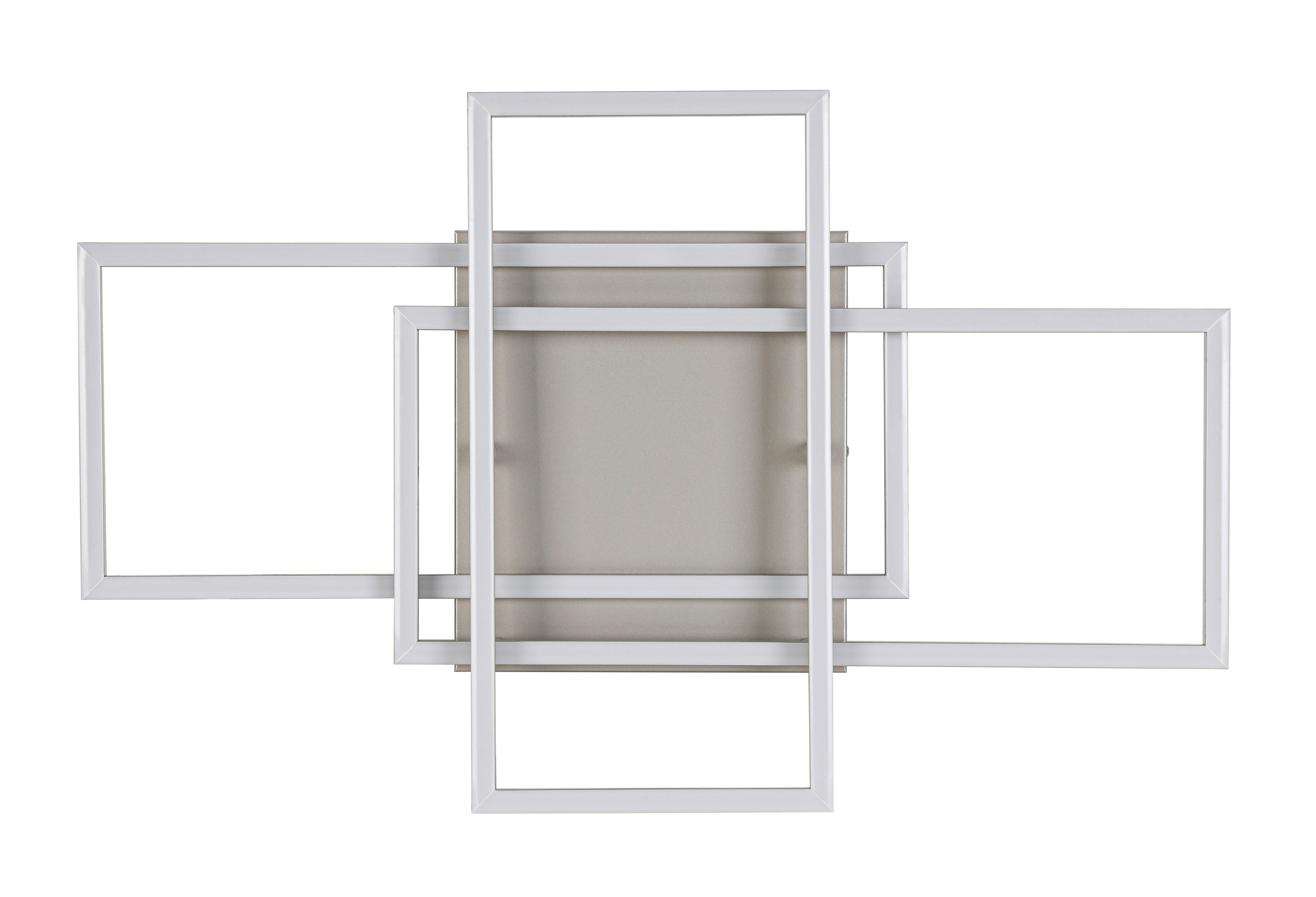 Thumbnail - Nolo LED-Deckenleuchte champagner Metall B/H/L: ca. 36x9,1x58 cm