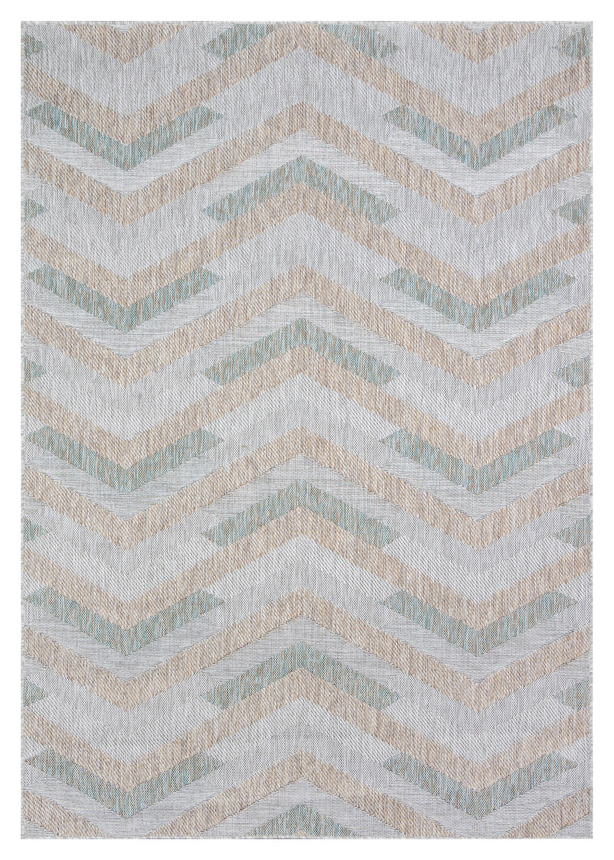 Sanat Outdoorteppich MELISSA grau B/L: ca. 120x170 cm MELISSA - grau (120,00/170,00cm) - Sanat
