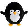 Dekokissen Plüschkissen_Pinguin schwarz - weiß/schwarz (35,00cm)