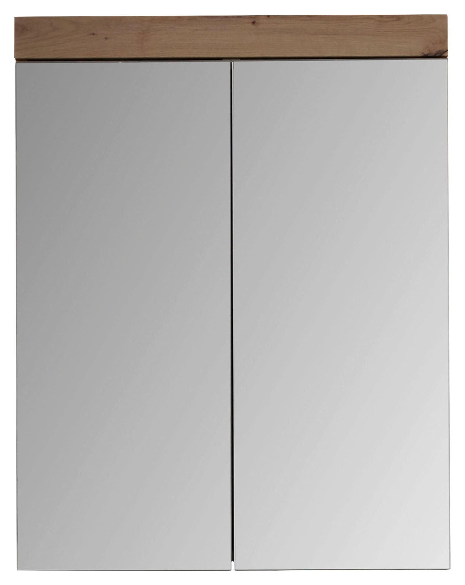 Spiegelschrank Amanda Asteiche Nachbildung B/H/T: ca. 60x77x17 cm Amanda - (60,00/77,00/17,00cm) - Trendteam