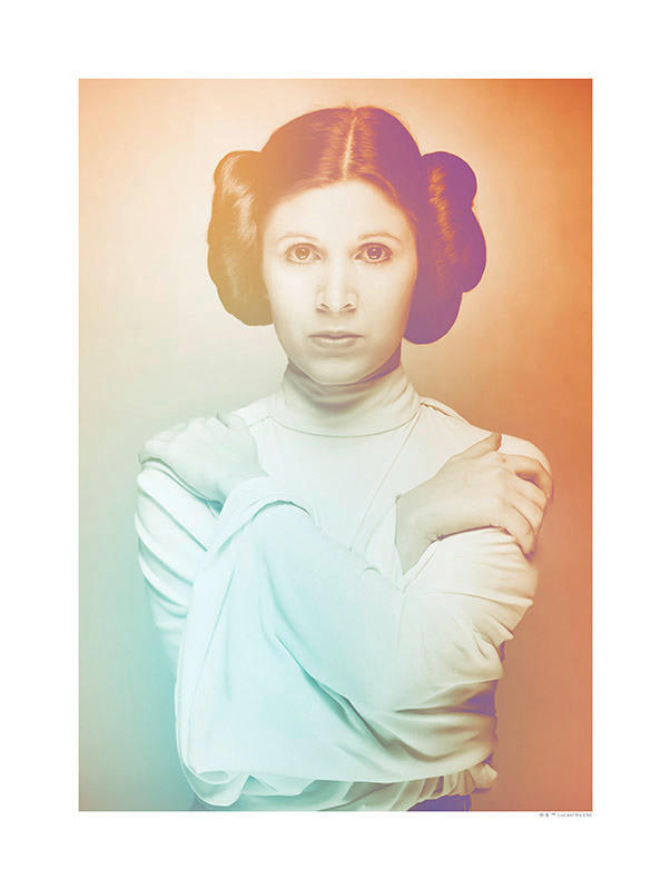 Komar Poster Star Wars Classic Icons Color Leia Star Wars B/L: ca. 30x40 cm günstig online kaufen