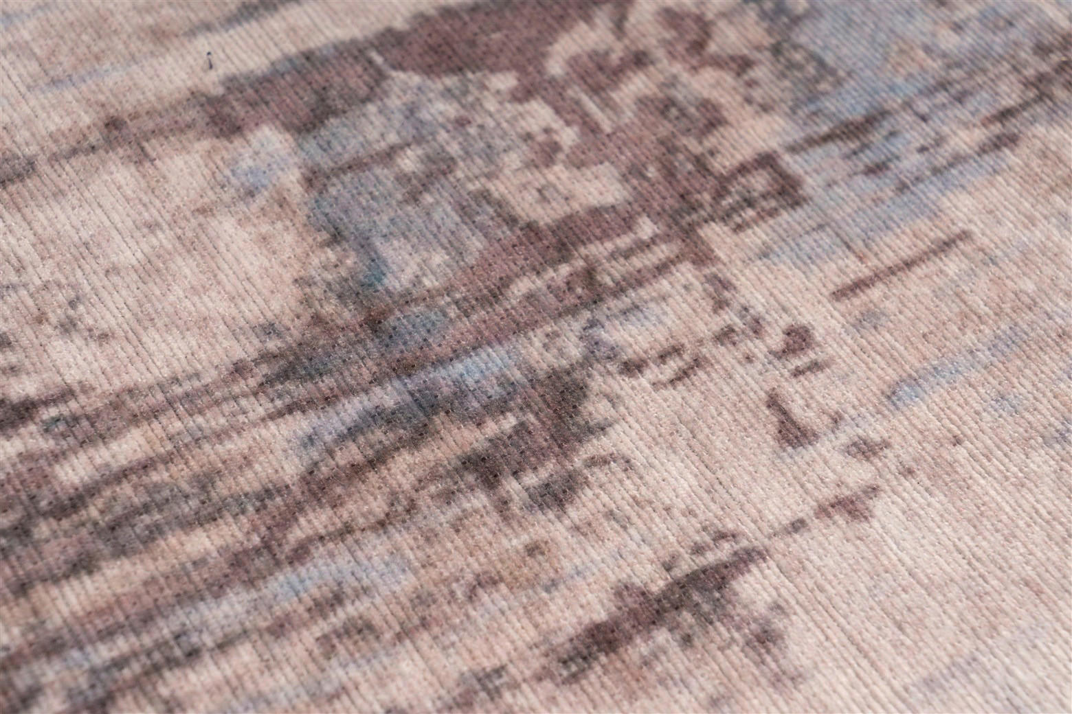 Thumbnail - Arte Espina Flachflorteppich Peron 125 taupe B/H/L: ca. 160x0,5x230 cm