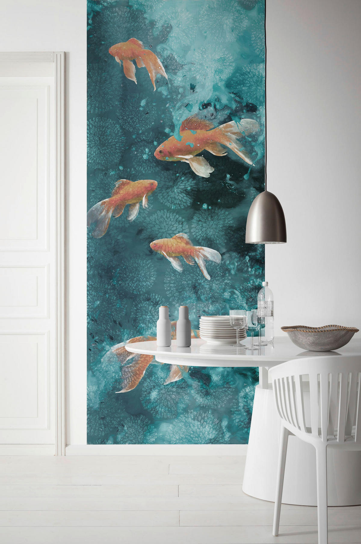 Komar Fototapete Fische B/L: ca. 100x250 cm Fische - (100,00/250,00cm) - Komar