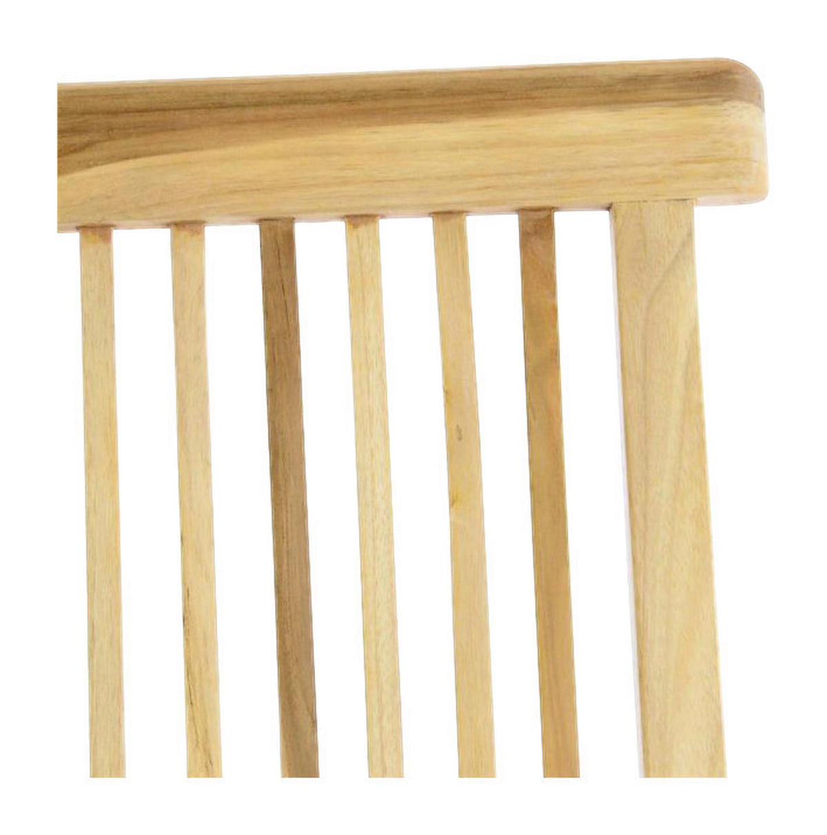 VCM Gartenstuhl 2er Set braun Teakholz B/H/T: ca. 46x89x62 cm 2er Set - braun (46,00/89,00/62,00cm) - VCM