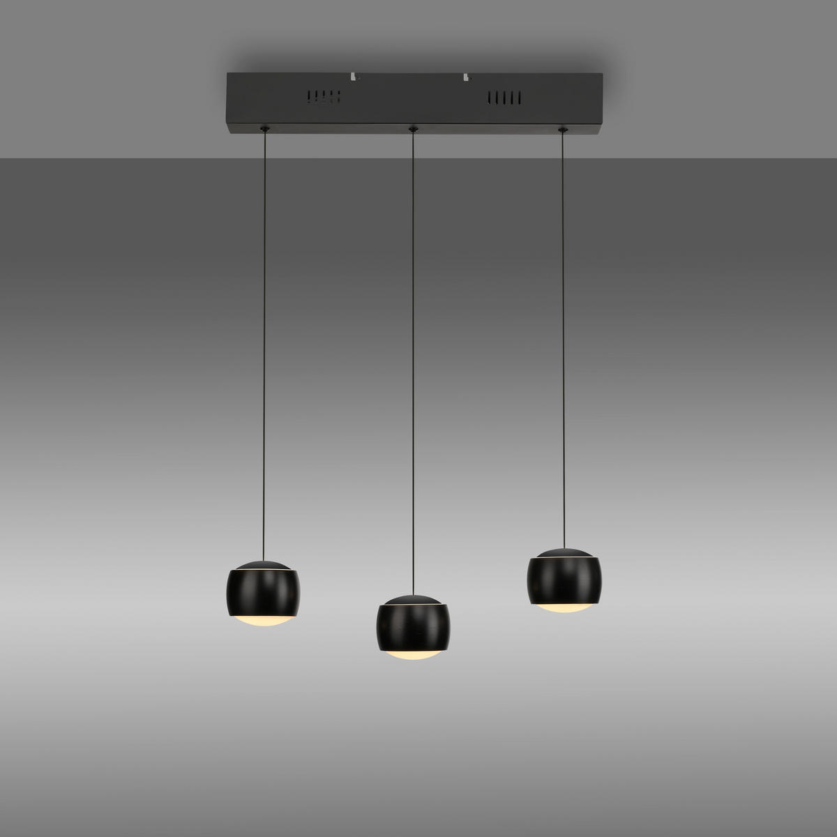 Just Light Pendelleuchte schwarz Pendelleuchte_Ballini schwarz - schwarz - Just Light