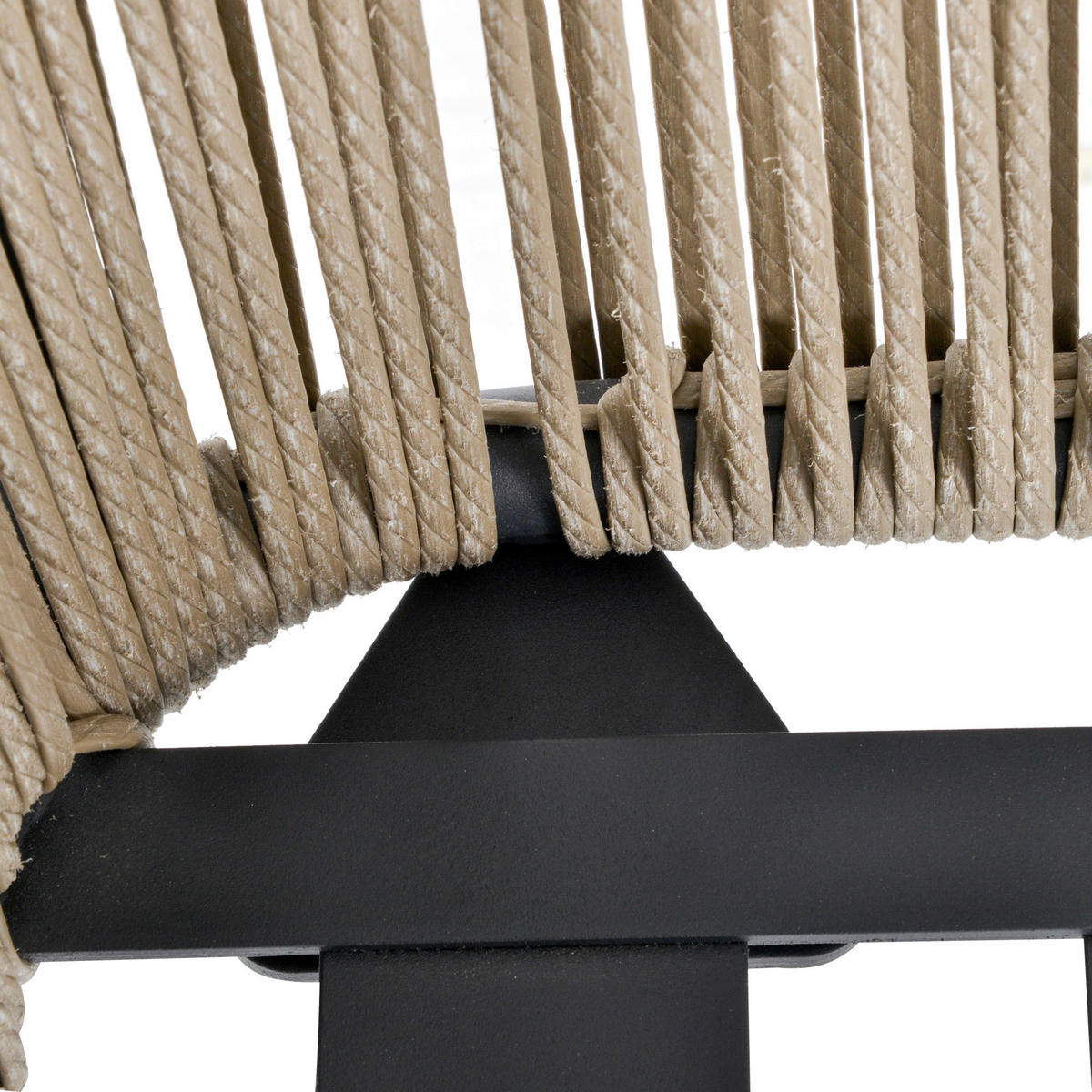Outsunny Sitzgruppe grau Polyester B/H/L: ca. 60x60x67 cm Rattan_Gartenmöbel-Set - grau (67,00/60,00/60,00cm) - Outsunny