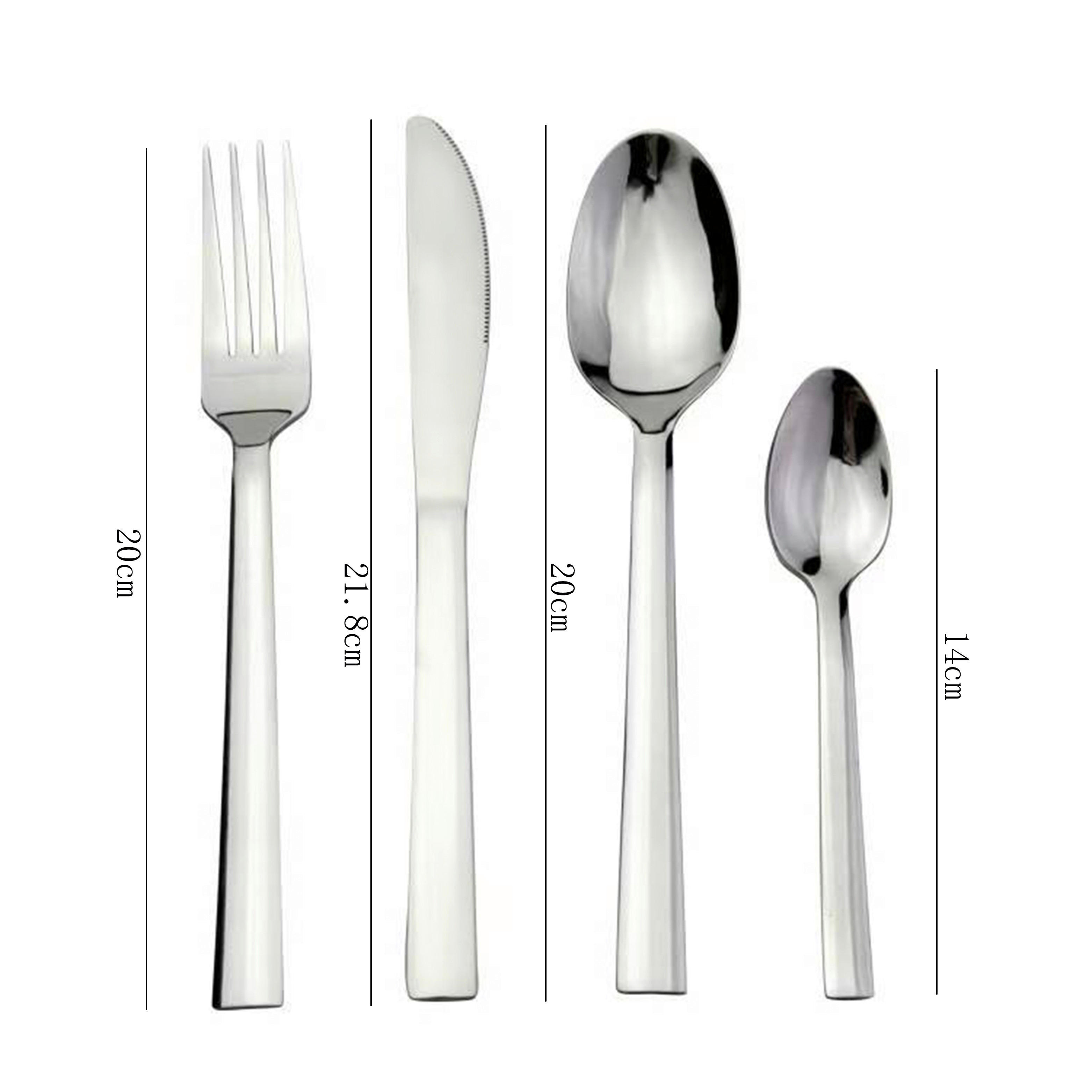 Sensation Besteck silber Edelstahl 16 tlg. Besteckset_Sven_16tlg. - silber - Sensation