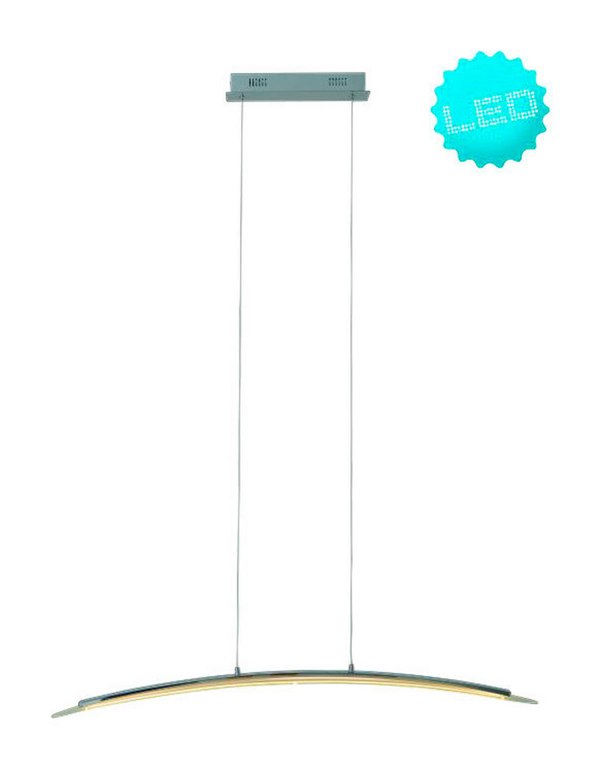 Näve Leuchten LED Pendelleuchte NV7060442 Surf - Chrom (8,00/100,00/120,00cm) - Näve Leuchten