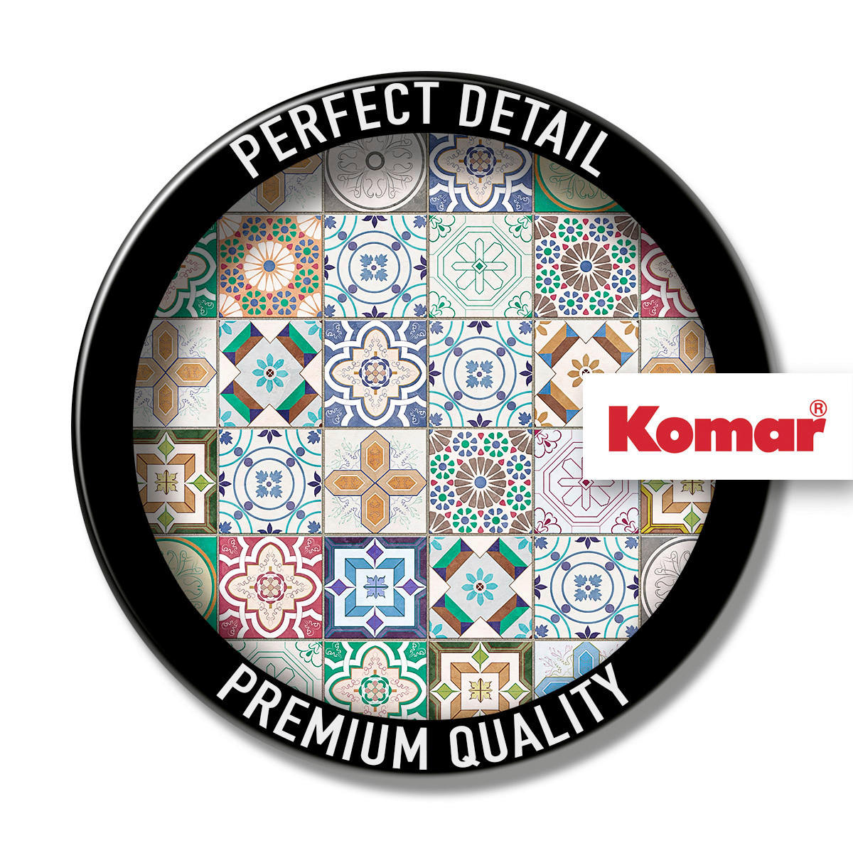 Komar Fototapete Marrakech Mosaik B/L: ca. 400x250 cm Marrakech Mosaik - (400,00/250,00cm) - Komar