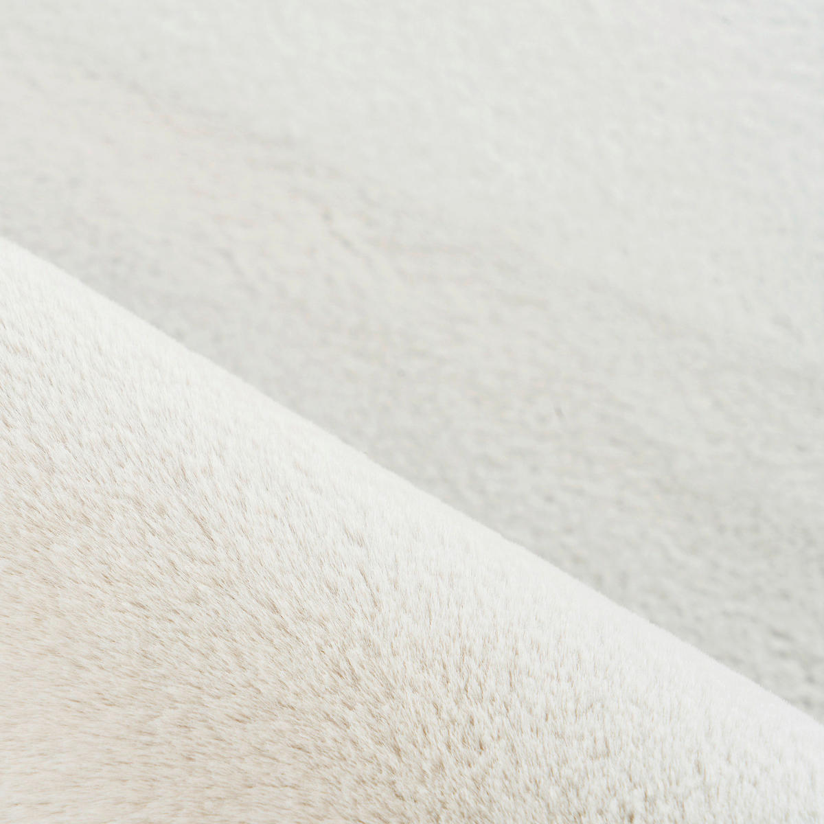 Ayyildiz Teppich POUFFY creme B/L: ca. 200x200 cm POUFFY - creme (200,00/200,00cm) - Ayyildiz