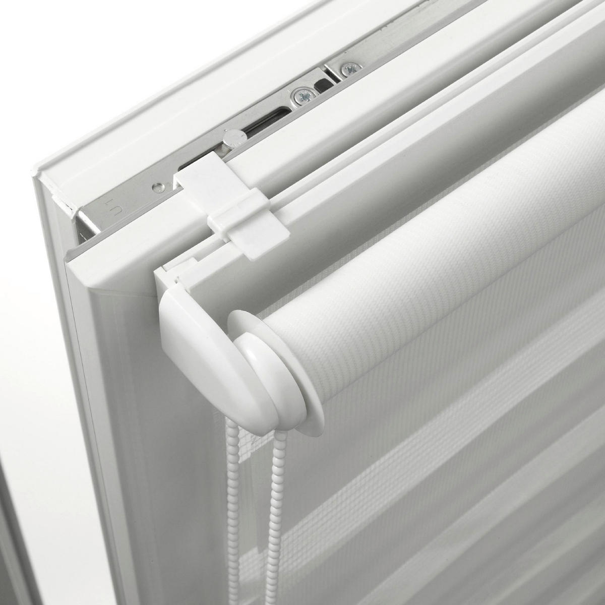 Doppelrollo Duo weiß B/L: ca. 70x150 cm Duo - weiß (70,00/150,00cm)