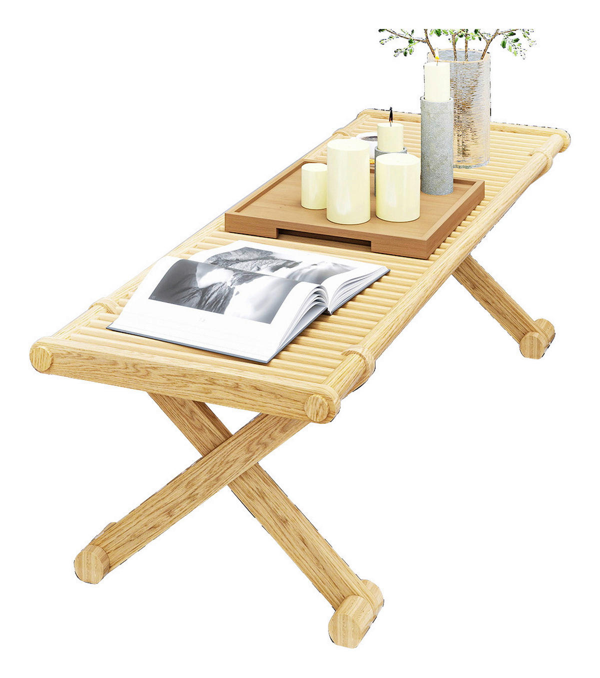 Outsunny Outdoor-Teppich weiß B/H/L: ca. 274x1x182 cm Outdoorteppich - weiß/dunkelgrau (182,00/274,00/1,00cm) - Outsunny