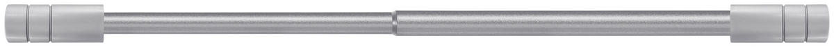 POCOline Stilgarnituren Rillen silber Metall L/D: ca. 240x1,6 cm ausziehbar von ca. 130 bis 240 cm 1.0 Läufe Rillen - silber (1,60cm) - POCOline