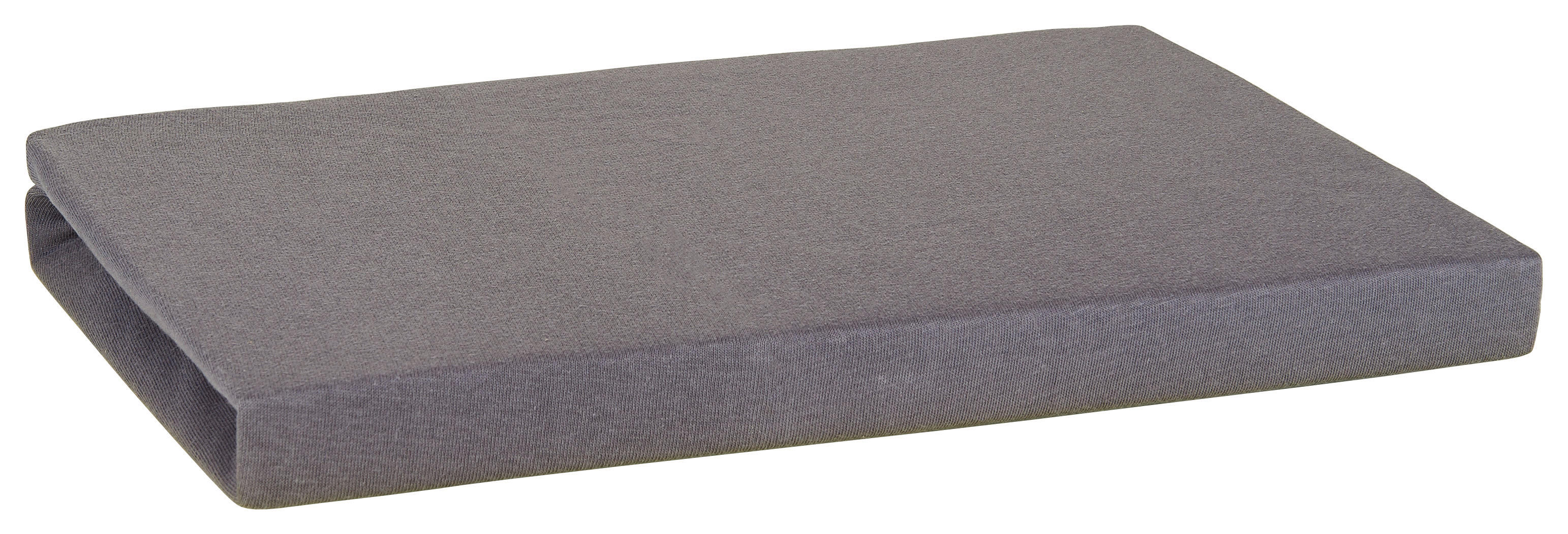 Jersey Spannbetttuch Spannbetttuch_Jersey 100x200cm - anthrazit (100,00/200,00cm) - Elegance