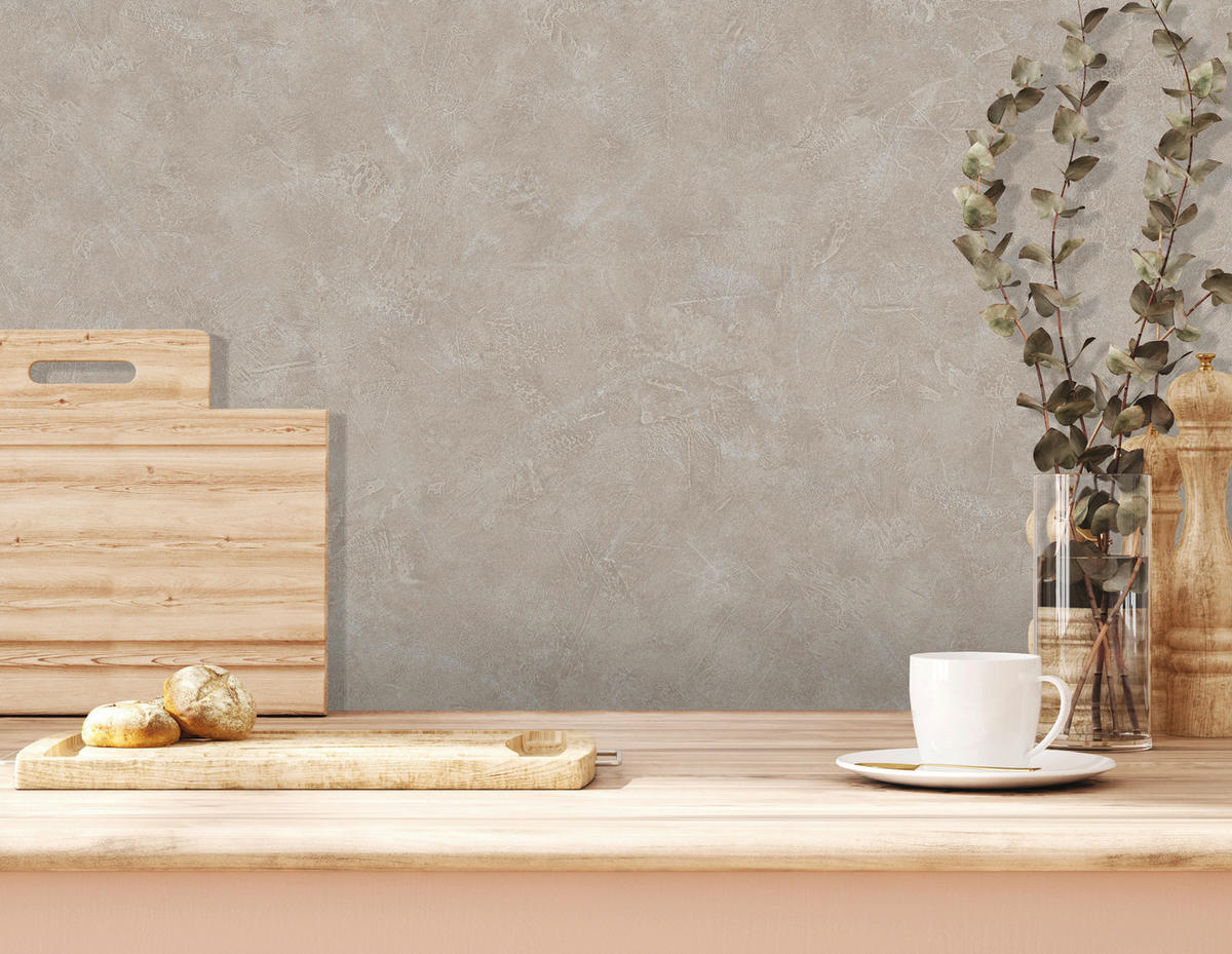 UGEPA Vinyltapete Struktur graubraun B/L: ca. 53x1005 cm Vinyltapete_L48738 - graubraun (53,00/1005,00cm) - UGEPA