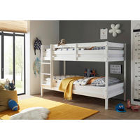 Etagenbett Casper kiefer weiß Liegefläche B/L: ca. 90x200 cm Casper - kiefer/weiß (90,00/200,00cm)