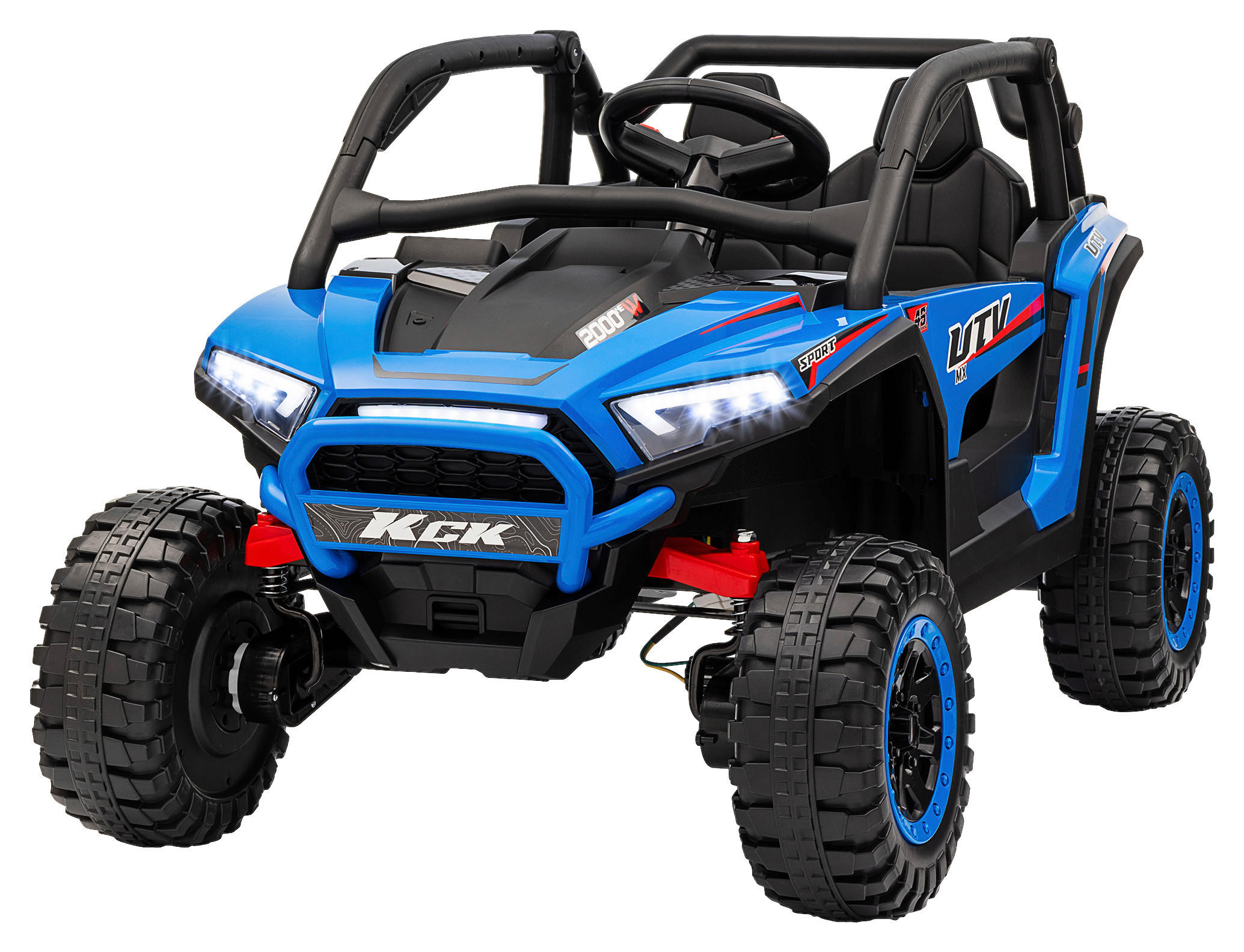 AIYAPLAY Elektro Kinderauto blau B/H/L: ca. 72x67x117 cm Elektro_Kinderauto - blau (117,00/72,00/67,00cm) - AIYAPLAY