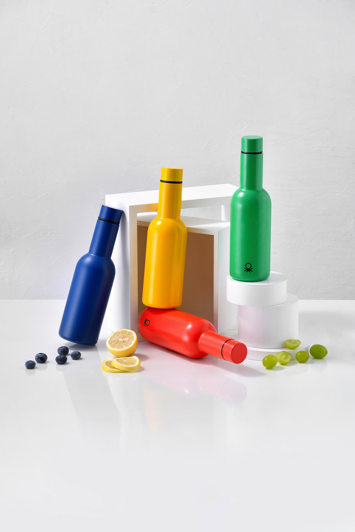 BENETTON Trinkflasche RAINBOW rot Edelstahl RAINBOW - rot - BENETTON