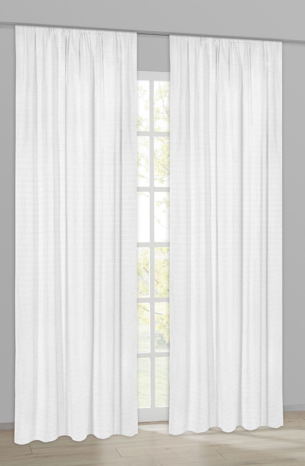 Dekovorhang Leo champagner B/L: ca. 135x245 cm Leo - champagner (135,00/245,00cm)