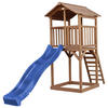 AXI Spielturm Beach Tower braun B/H/L: ca. 111x242x349 cm Beach Tower - braun/blau (349,00/111,00/242,00cm) - AXI