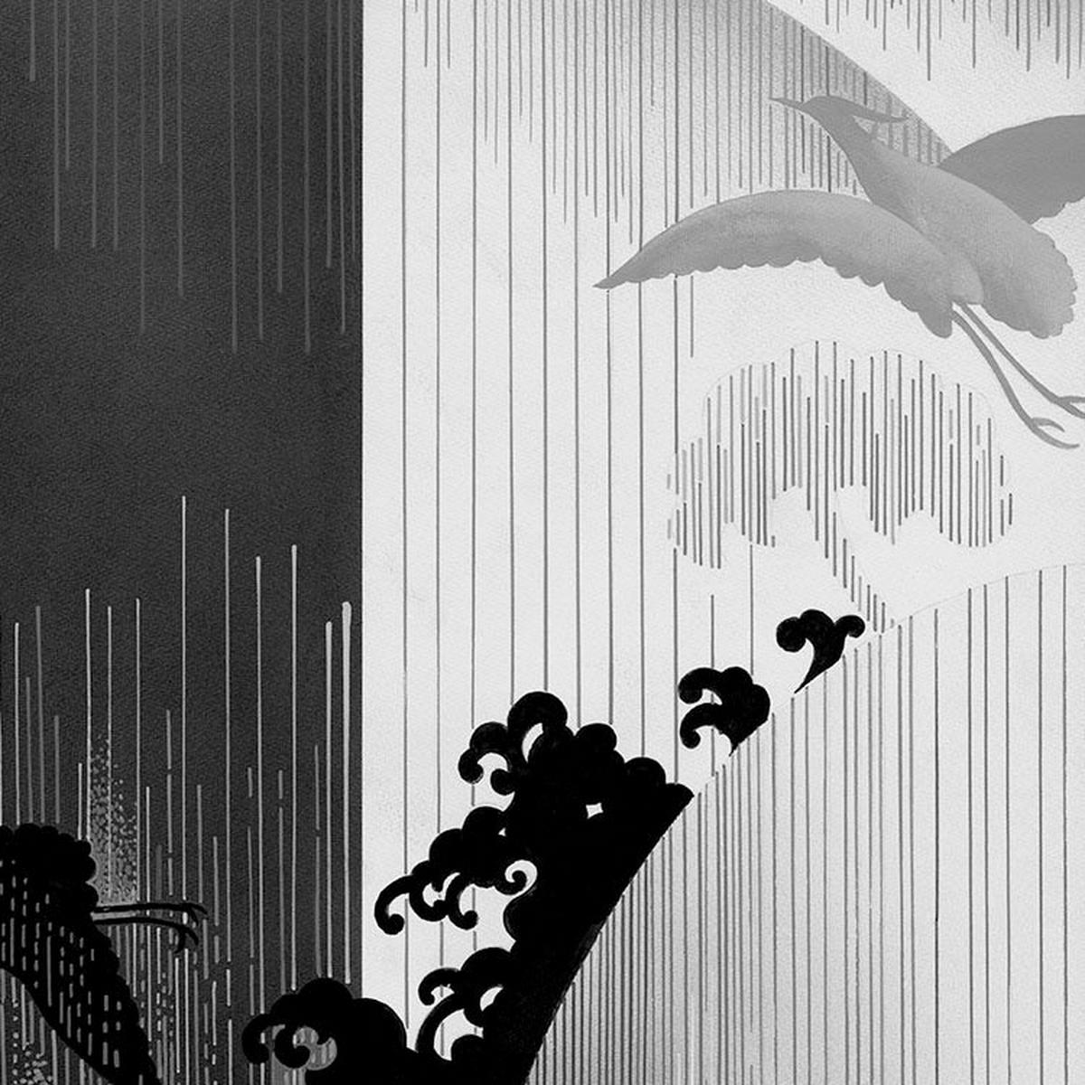 Komar Fototapete Yin Yang B/L: ca. 200x280 cm Yin Yang - (200,00/280,00cm) - Komar