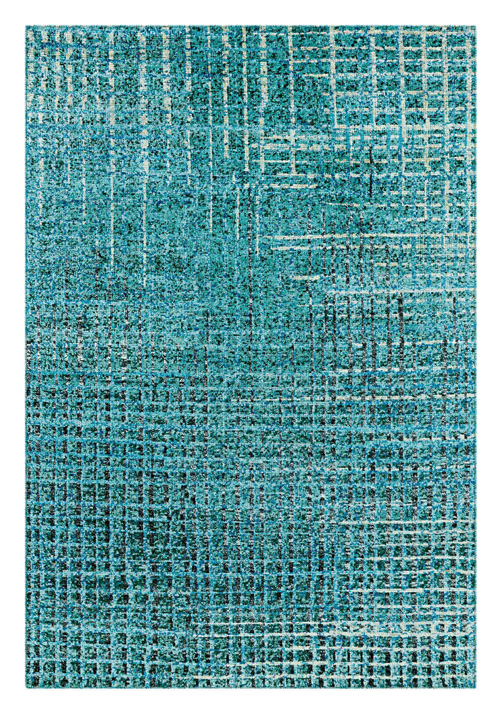 Arte Espina Kurzflorteppich Topaz 5400 hellblau B/L: ca. 170x240 cm Topaz 5400 - hellblau (170,00/240,00cm) - Arte Espina