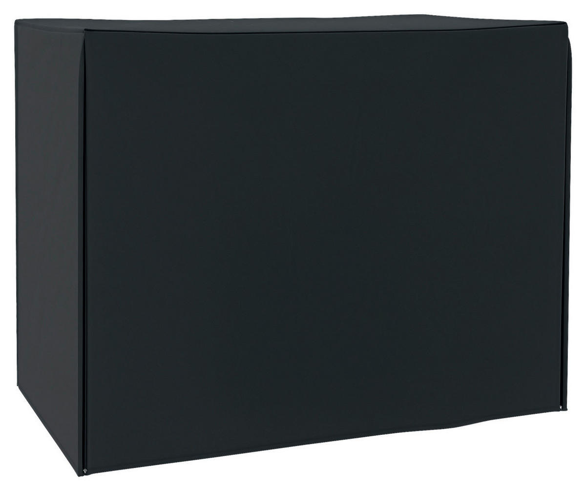 Outsunny Hollywoodschaukel-Abdeckung schwarz Polyester-Mischgewebe B/H/L: ca. 125x172x220 cm Hollywoodschaukel-Abdeckung - schwarz (220,00/125,00/172,00cm) - Outsunny