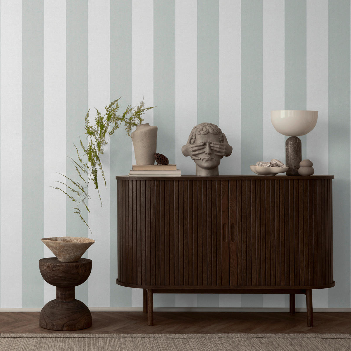 A.S.Creation Vliestapete grau B/H/D: ca. 53x1005x9,8 cm Vliestapete - grau (9,80/1005,00cm) - A.S.Creation