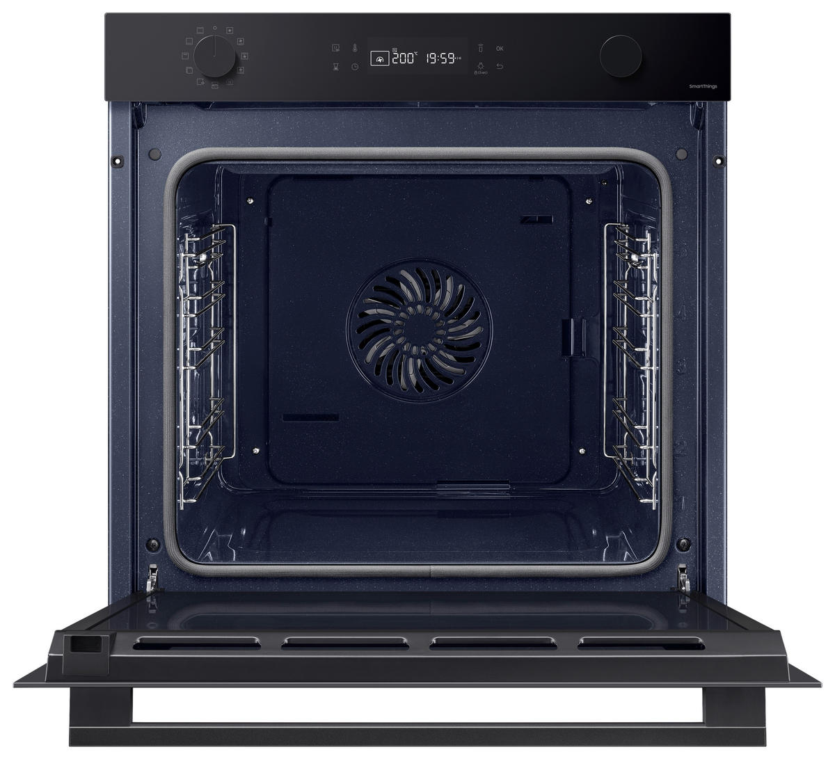 Samsung Einbaubackofen NV7B41307AK/U1 schwarz B/H/T: ca. 59,5x59,6x57,1 cm NV7B41307AK/U1 - schwarz (59,50/59,60/57,10cm) - Samsung