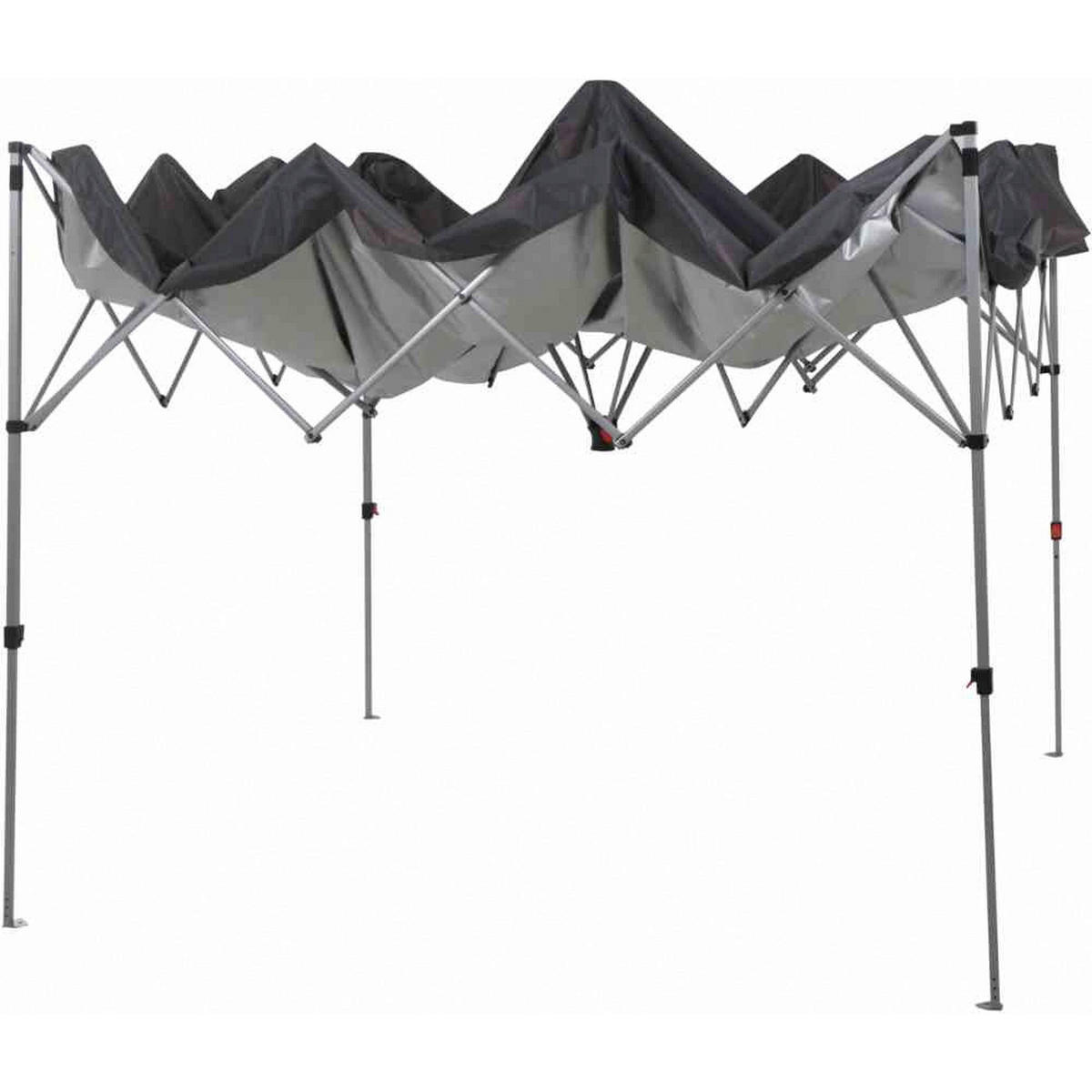 Gardamo Pavillon EASYUP Stahl Polyester B/H/L: ca. 300x270x300 cm EASYUP - Stahl (300,00/300,00/270,00cm) - Gardamo