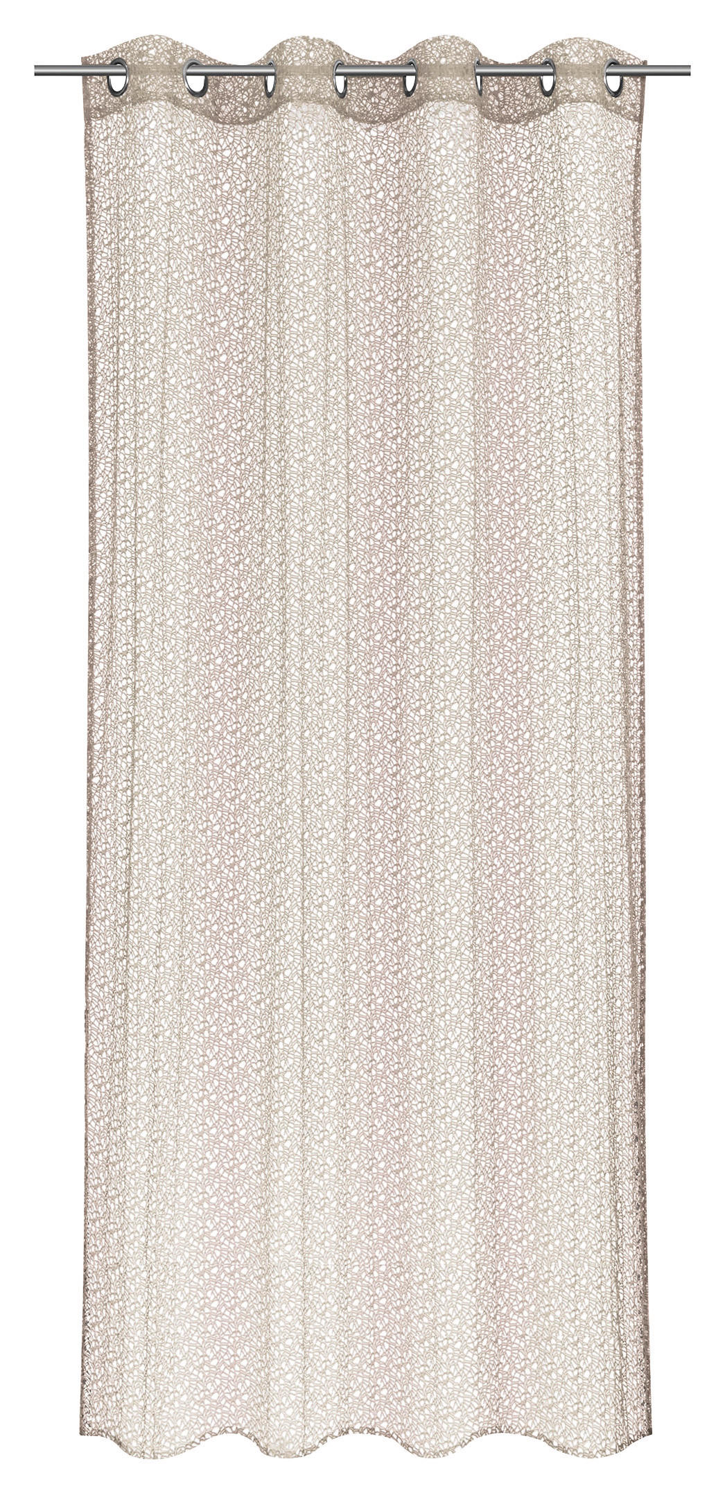 Ösenvorhang Spider taupe B/L: ca. 140x245 cm Spider - taupe (140,00/245,00cm) - ACUS design collection